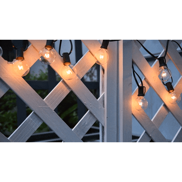 FairyFlicker Catene di Luci - Illuminazione di Terrazza Lussuosa con Protezione Impermeabile | Brehn