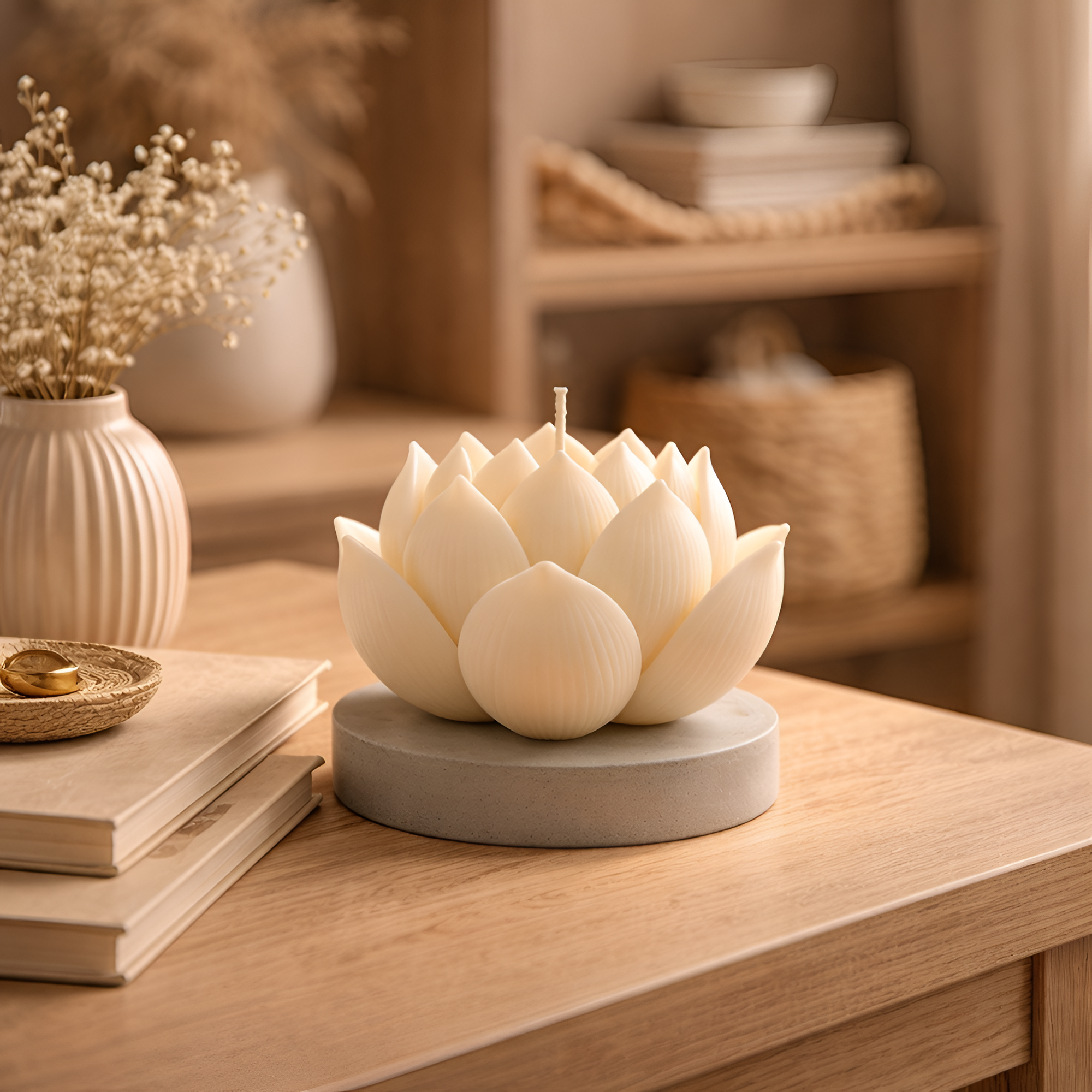 Megan - Candela decorativa (senza profumo)