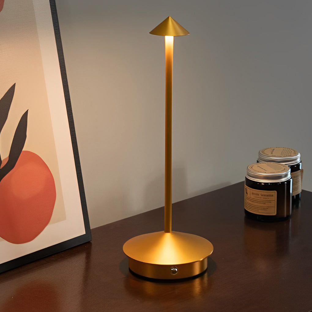 Pina Pro - Lampada da Tavolo USB Dimmerabile e Stilosa