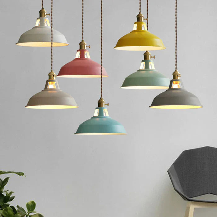 Lampada a sospensione industriale retro - IronGlow