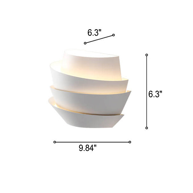 Lampada da parete scandinava con punti luce doppi - NordGlow