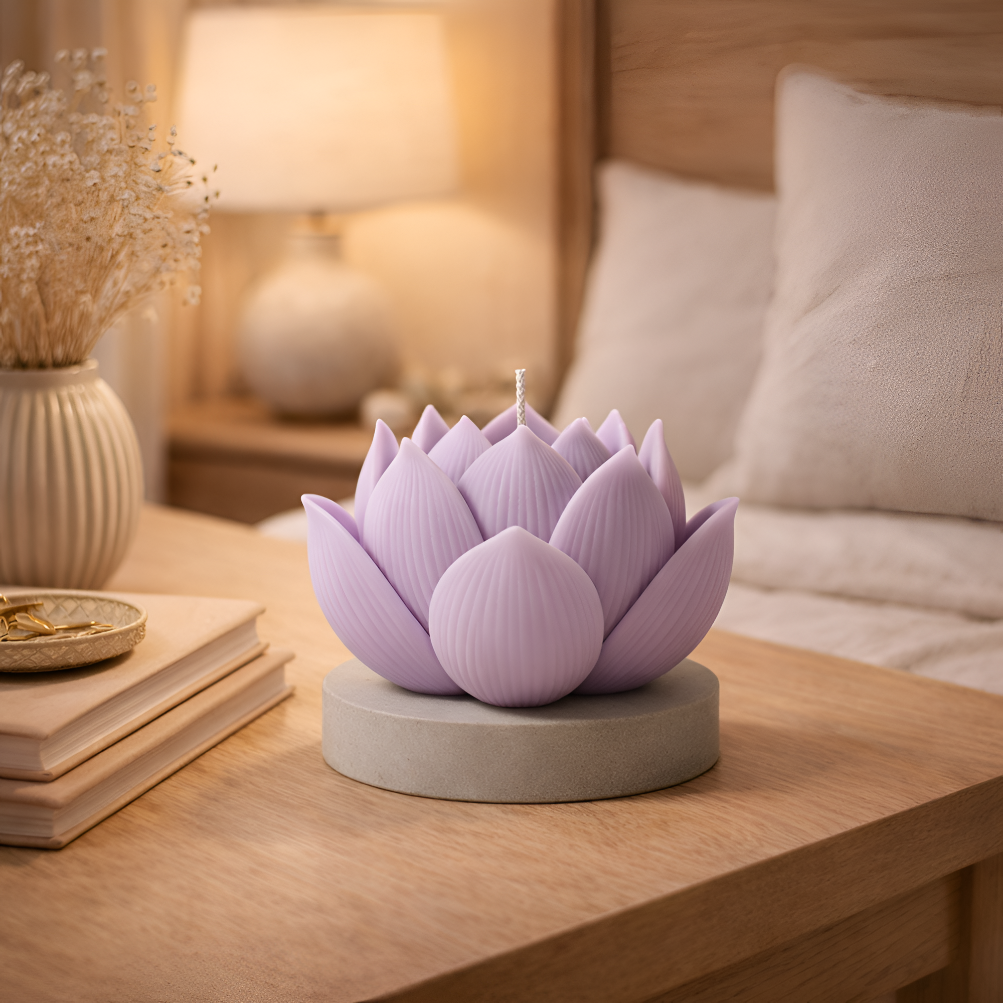 Megan - Candela decorativa (senza profumo)