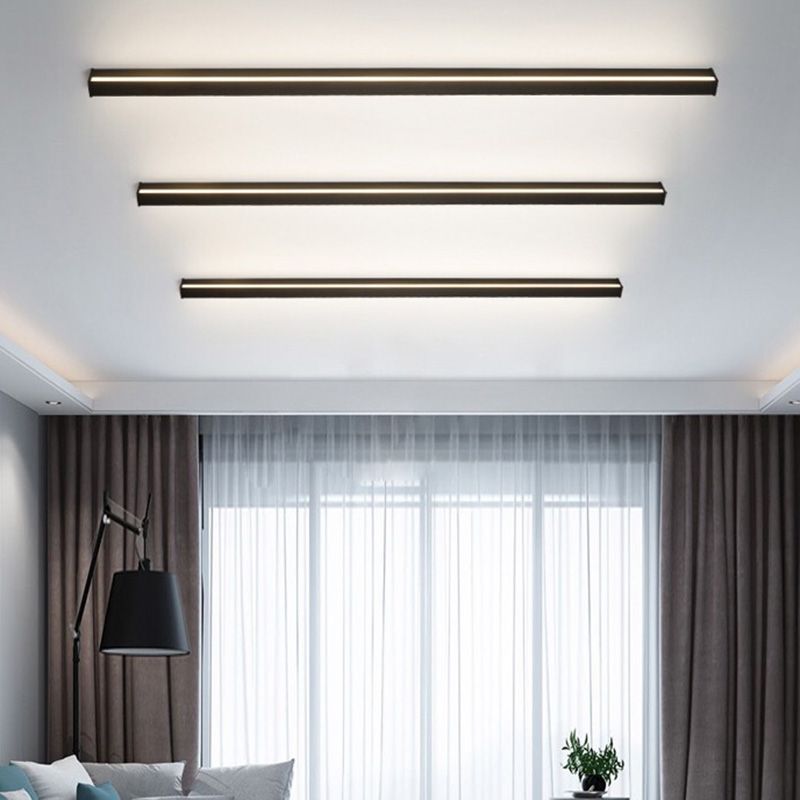 Lampada da parete lineare LED minimalista con illuminazione atmosferica