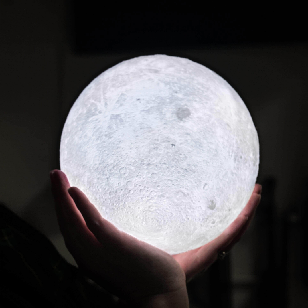 Lampada Lunare - Ricaricabile - Controllo Touch