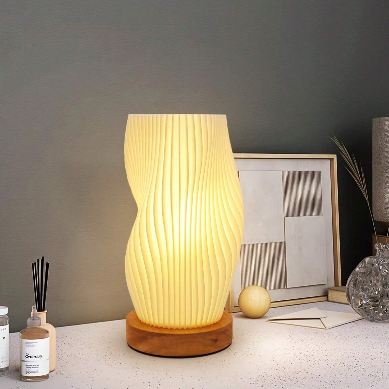 Lampada Ambientale Ondulata - Sofia
