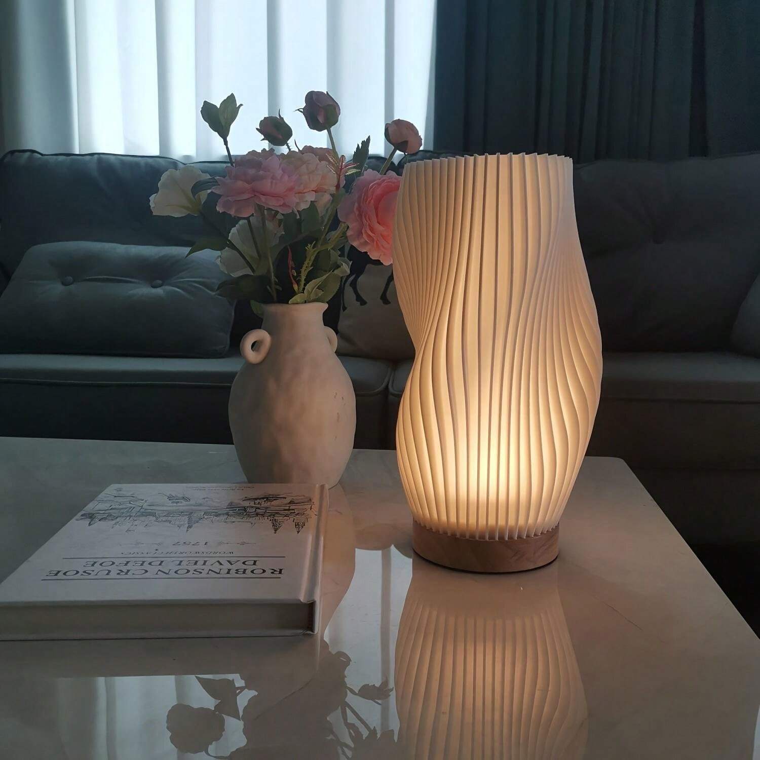 Lampada Ambientale Ondulata - Sofia