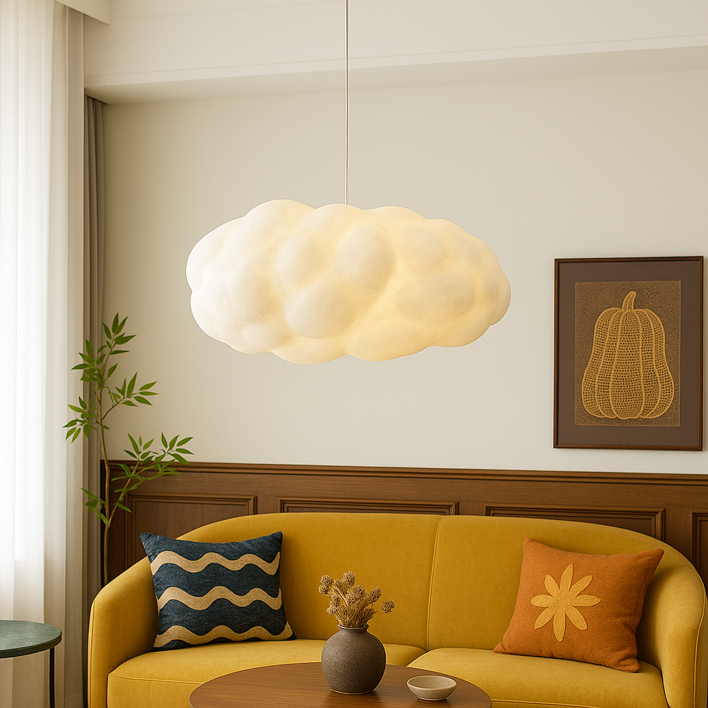 Bellavue | Lampada a sospensione LED moderna ispirata alle nuvole