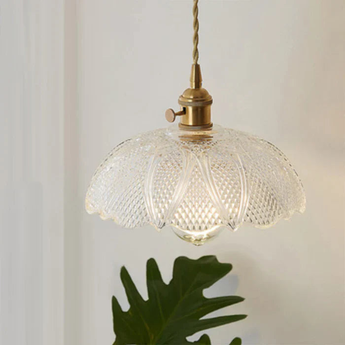 Skanto | Lampada a sospensione in vetro - OpulentGlow