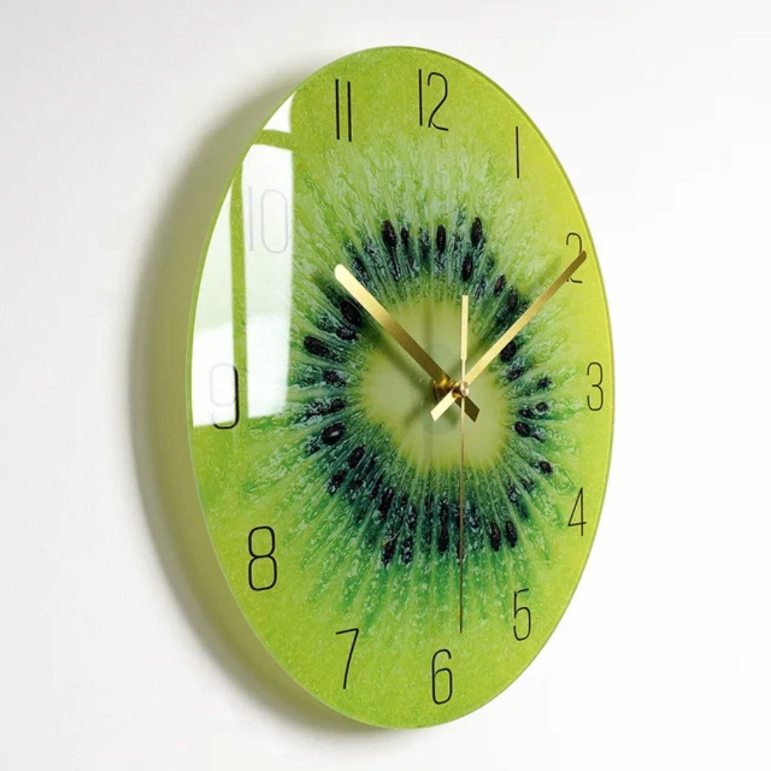 Grande Orologio da Parete in Vetro dal Design Elegante Luxorix