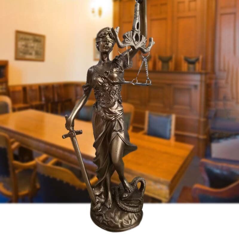 Brehn | Statua decorativa della Dea della Giustizia