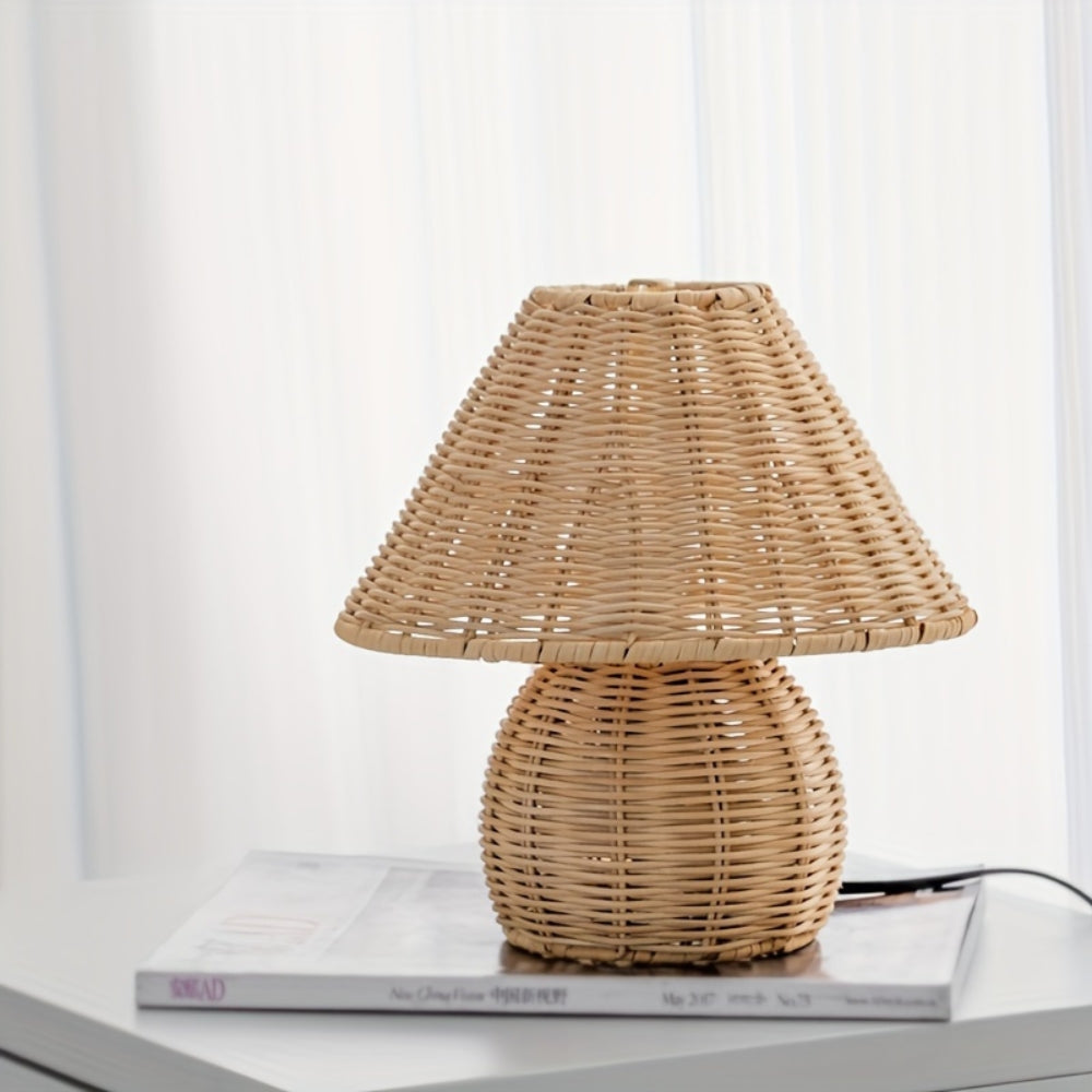 Skanto | Noya Lampada da Tavolo in Rattan Decorazione per la Casa