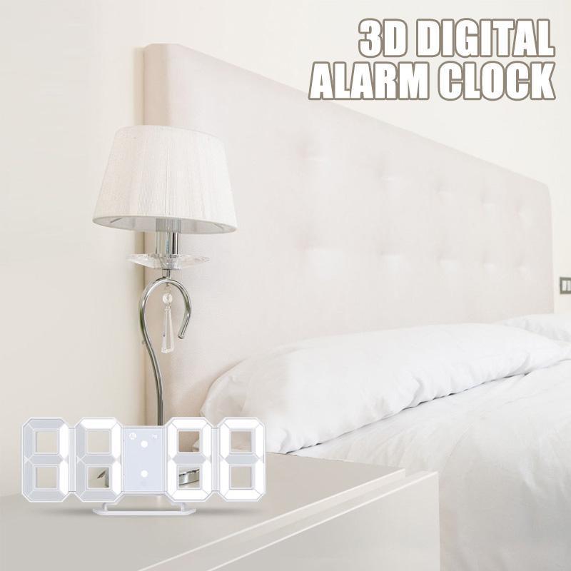 Orologio Digitale 3D Intelligente con Sveglia