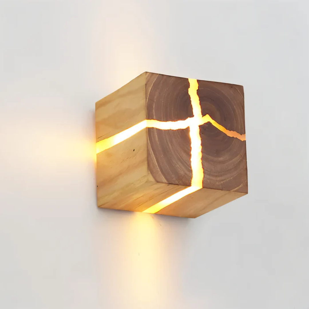 Vivolux | Applique LED in Legno | Applique Elegante per Interni