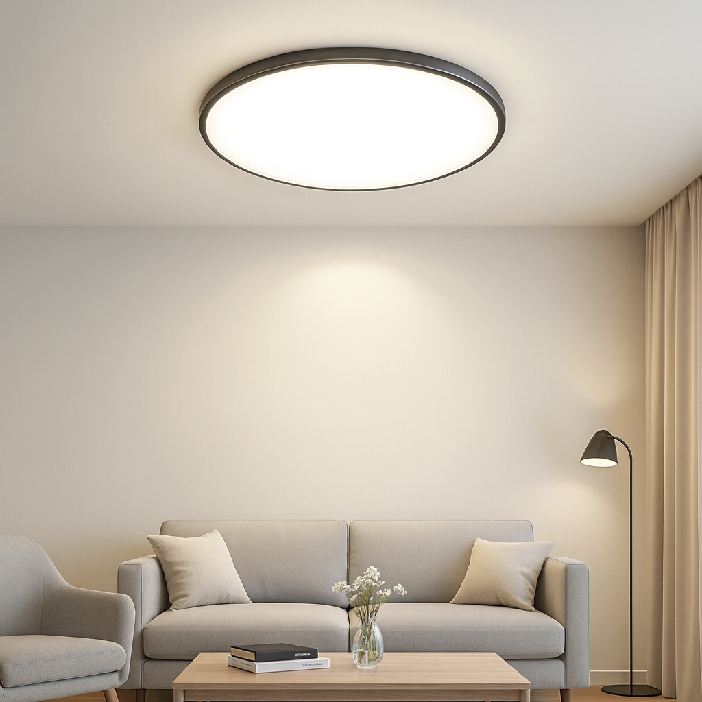 Skanto | LED Lampada da Soffitto Rotonda Moderna