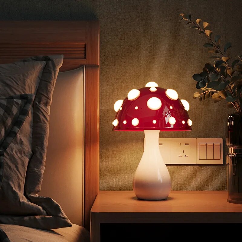 Lampada a fungo - Unica e Giocosa per Ogni Stanza