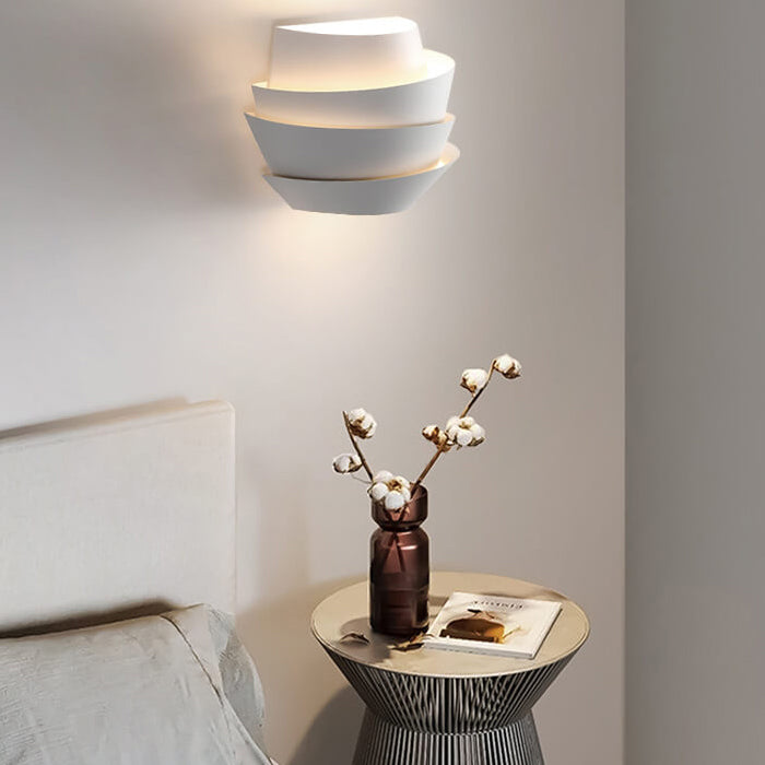 Lampada da parete scandinava con punti luce doppi - NordGlow