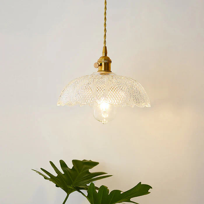 Skanto | Lampada a sospensione in vetro - OpulentGlow