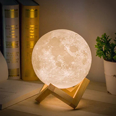 Lampada Lunare - Ricaricabile - Controllo Touch