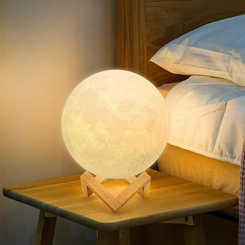 Luce Notturna a Forma di Luna