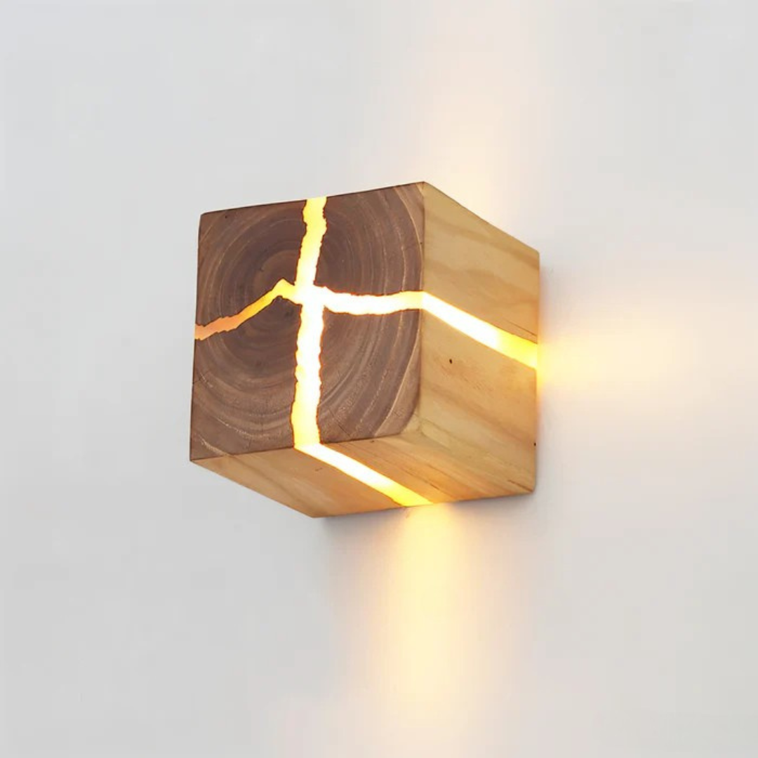 Vivolux | Applique LED in Legno | Applique Elegante per Interni