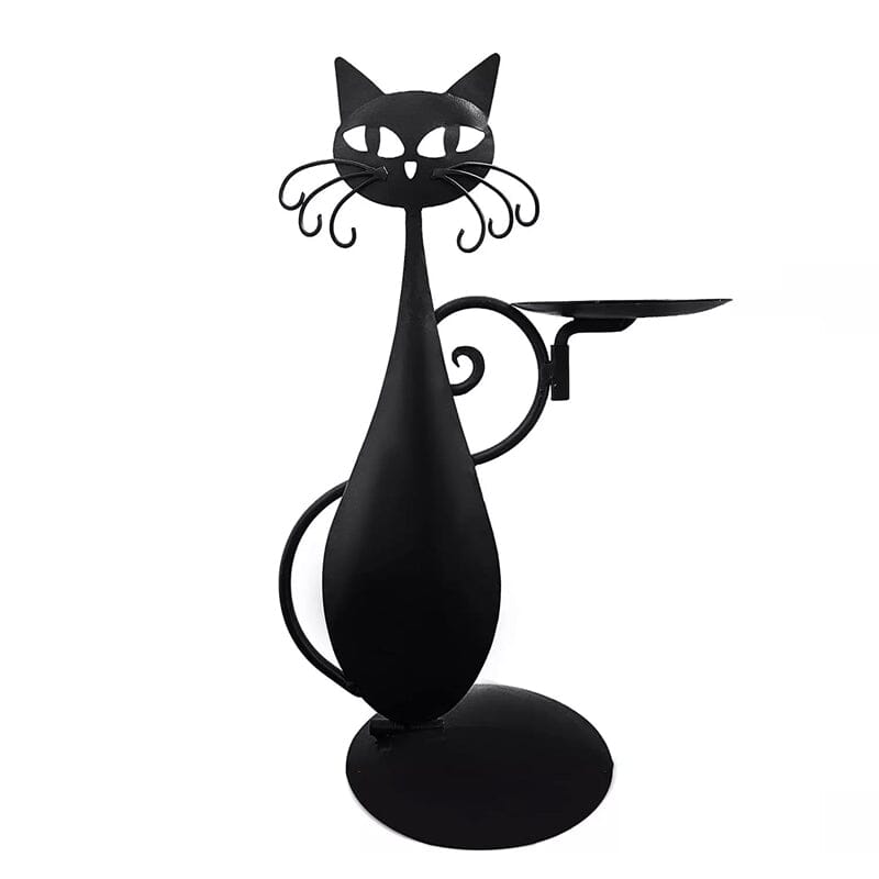 Skanto | Candelabro gatto nero