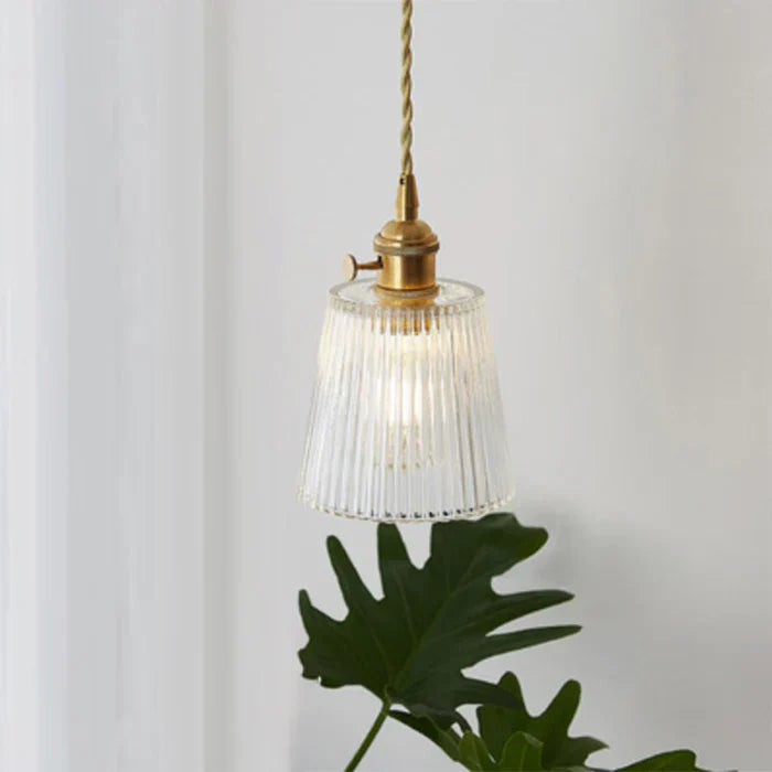 Skanto | Lampada a sospensione in vetro - OpulentGlow