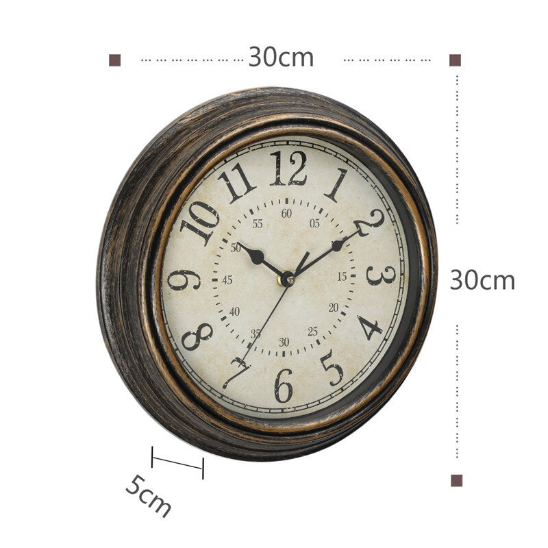 Skanto | TimeWoods – Orologio da parete vintage in legno