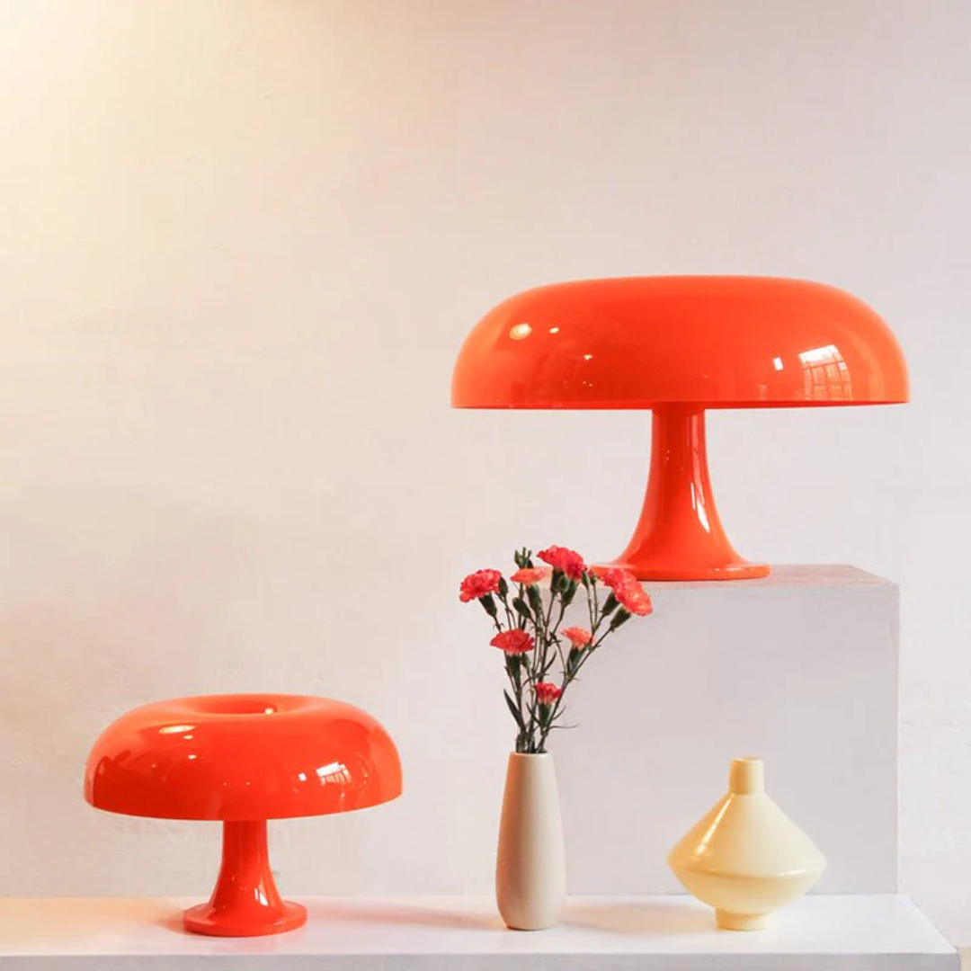 Sylviq - Lampada da Tavolo Minimalista a Forma di Fungo