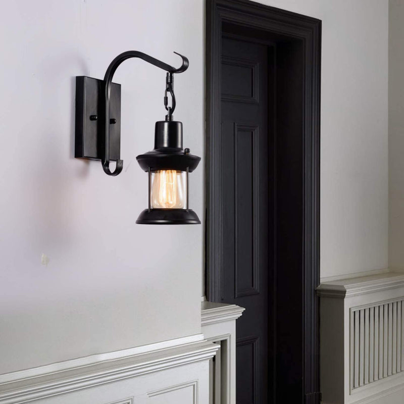 Elyon | Lampada da Parete Industriale Vintage in Metallo Bronzo per Camera da Letto, Soggiorno e Interni Eleganti