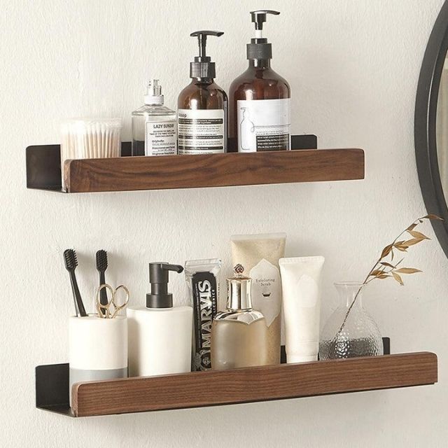 Mensola da Bagno a Muro Senza Foratura