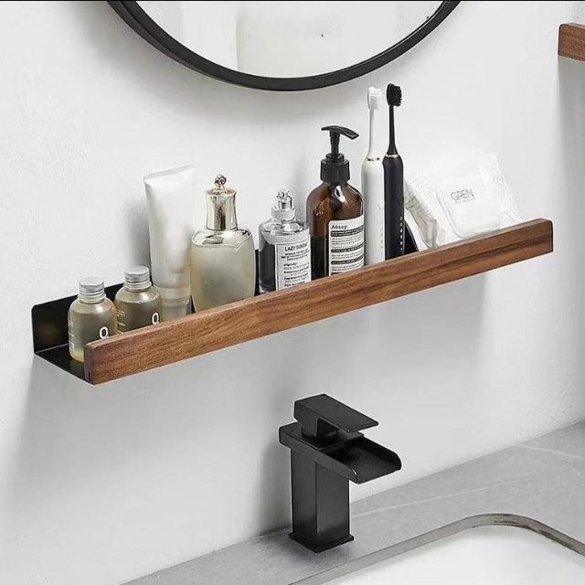 Mensola da Bagno a Muro Senza Foratura