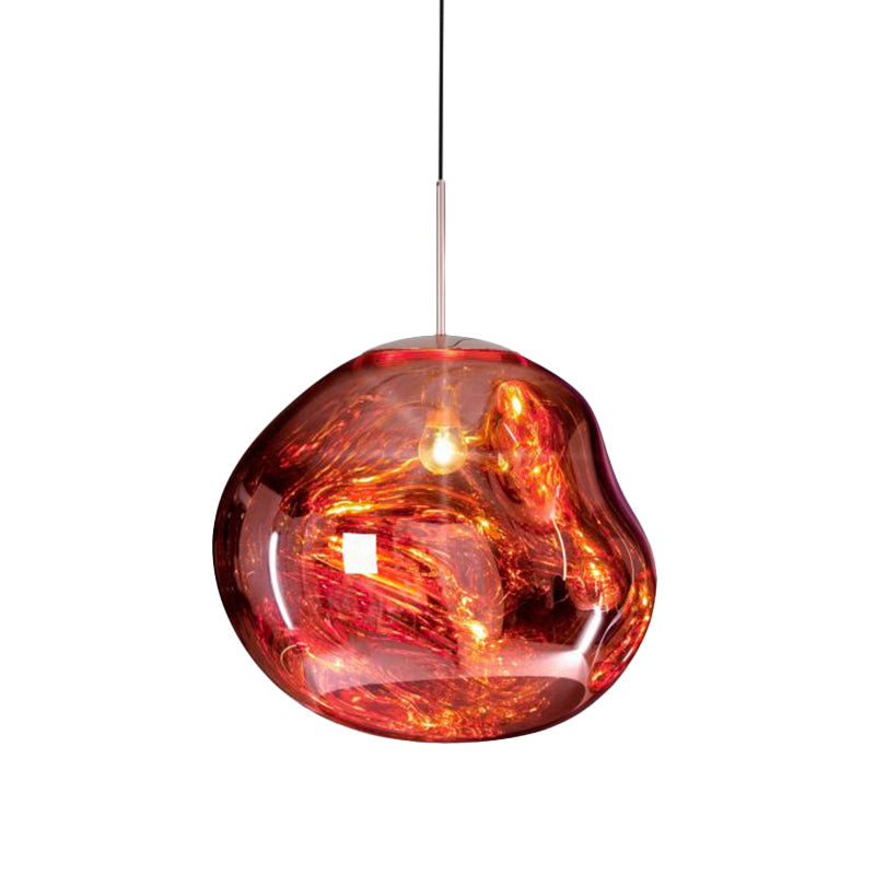 Lampada da soffitto in vetro moderno - LunaLux