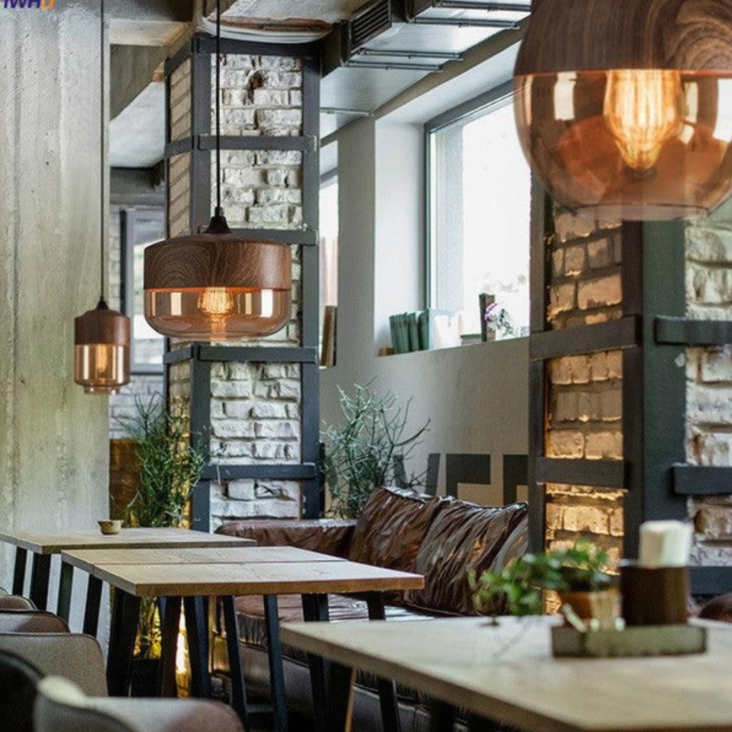 Lampada da Soffitto in Legno Scandinavo Elegante - NordLuna