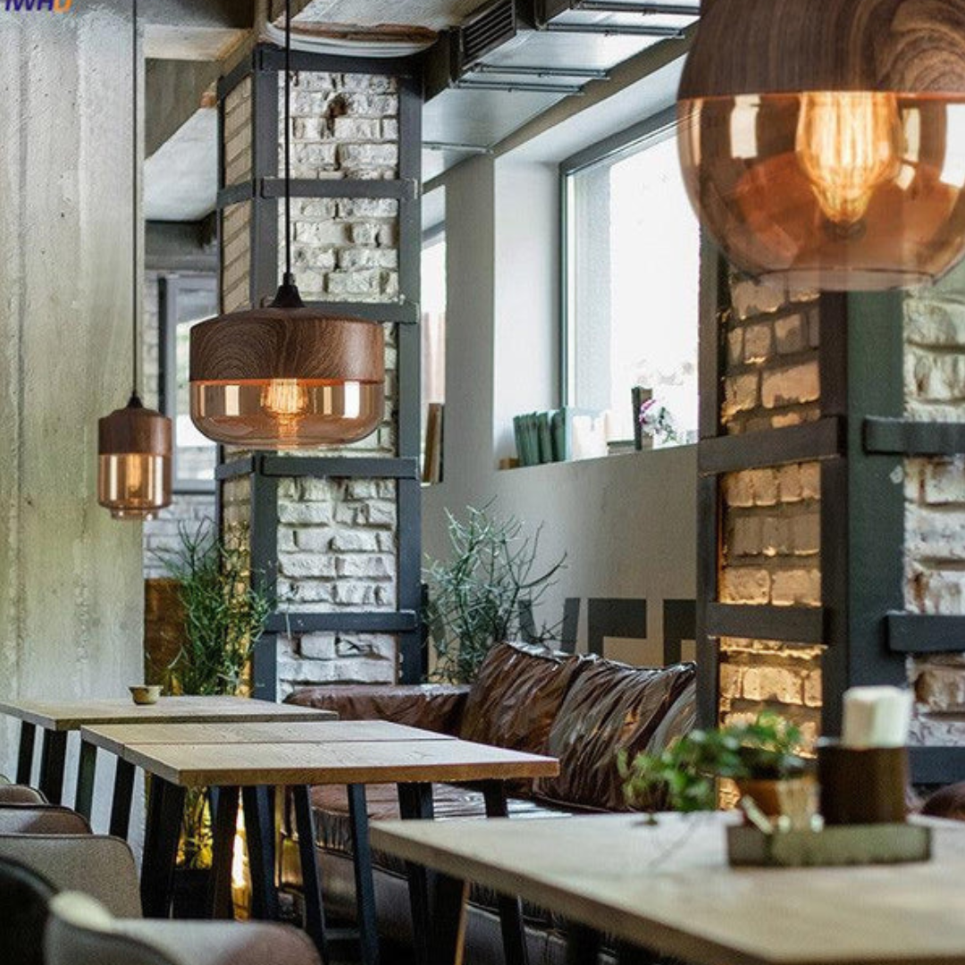 Lampada da Soffitto in Legno Scandinavo Elegante - NordLuna