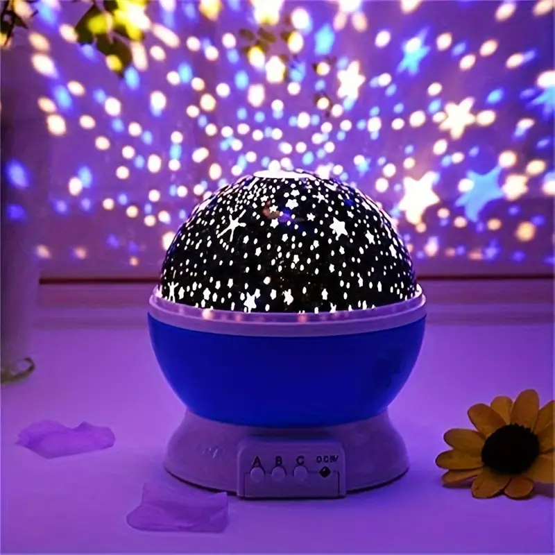 Lampada Notturna Cielo Stellato per Bambini – Proiettore LED Magico con Cambio Colore