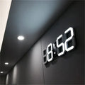 Orologio da Parete Digitale 3D a LED – Design Moderno con Funzione di Dimming e Visibilità Ottimale