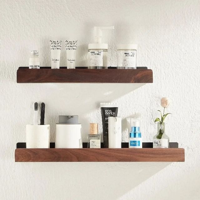 Mensola da Bagno a Muro Senza Foratura