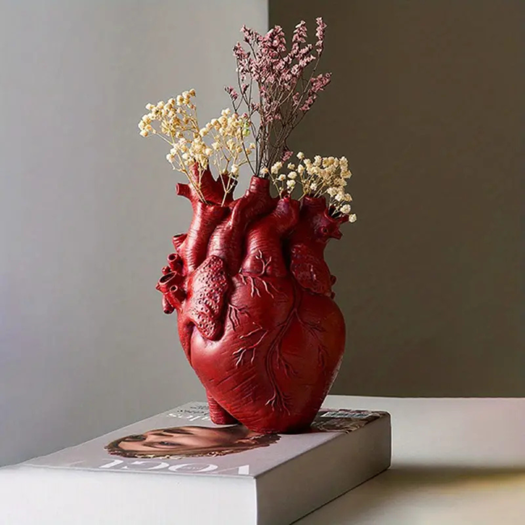 HeartVase Blomsterkrukke - Unico Vaso a Forma di Cuore