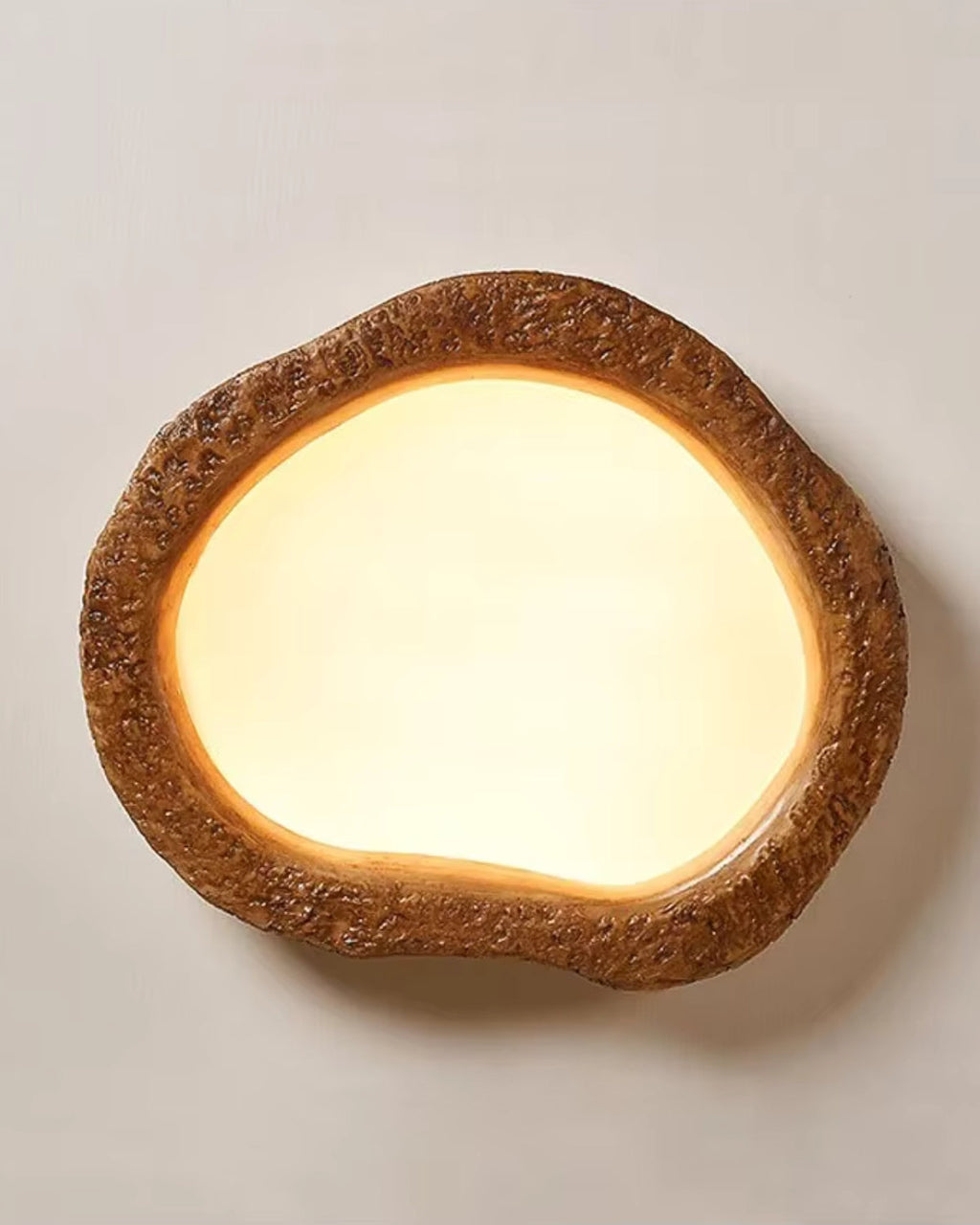 Nerelle | Lampada da soffitto in legno rustico con LED integrato per un'illuminazione interna calda