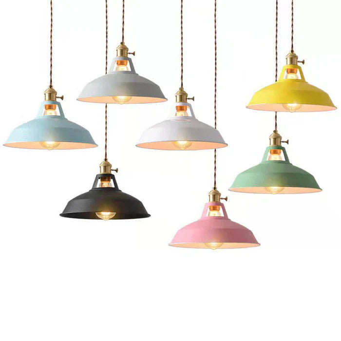 Lampada a sospensione industriale retro - IronGlow