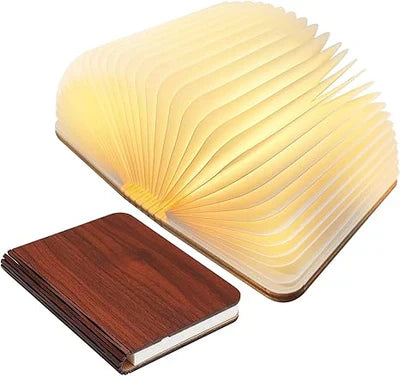 Lampada da libro pieghevole con luce LED calda - StoryGlow