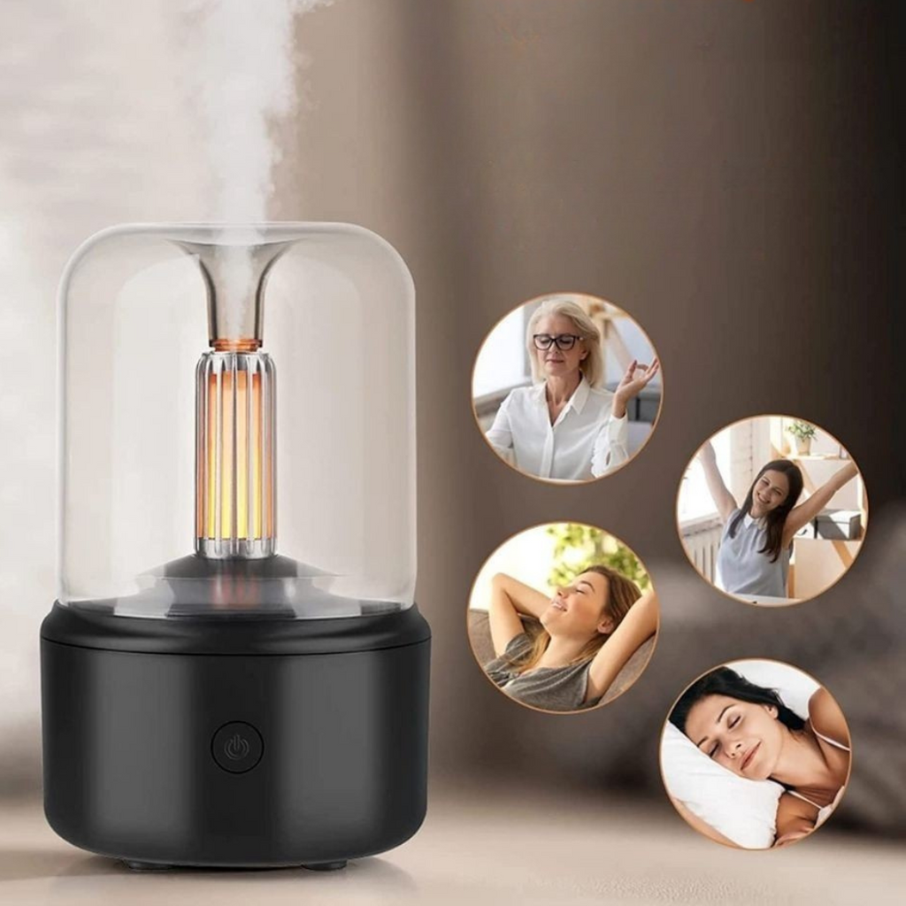 Diffusore Aroma Portatile Nebulizzatore Umidificatore Essenziale