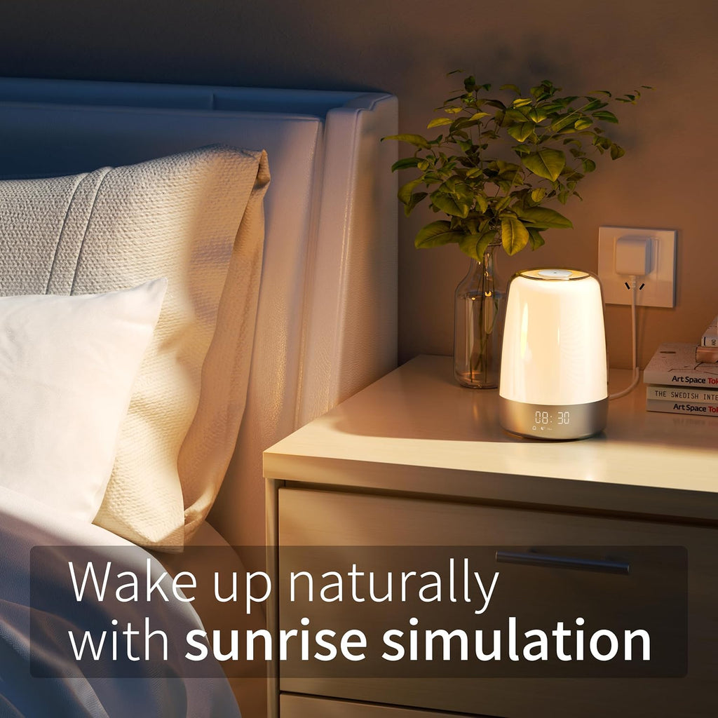 Aurora Wake-Up Light | Alba & Tramonto | Ricaricabile USB-C