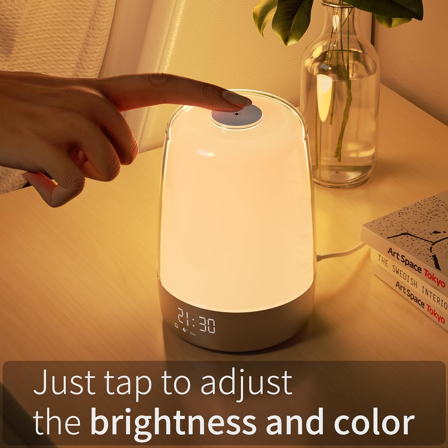 Aurora Wake-Up Light | Alba & Tramonto | Ricaricabile USB-C