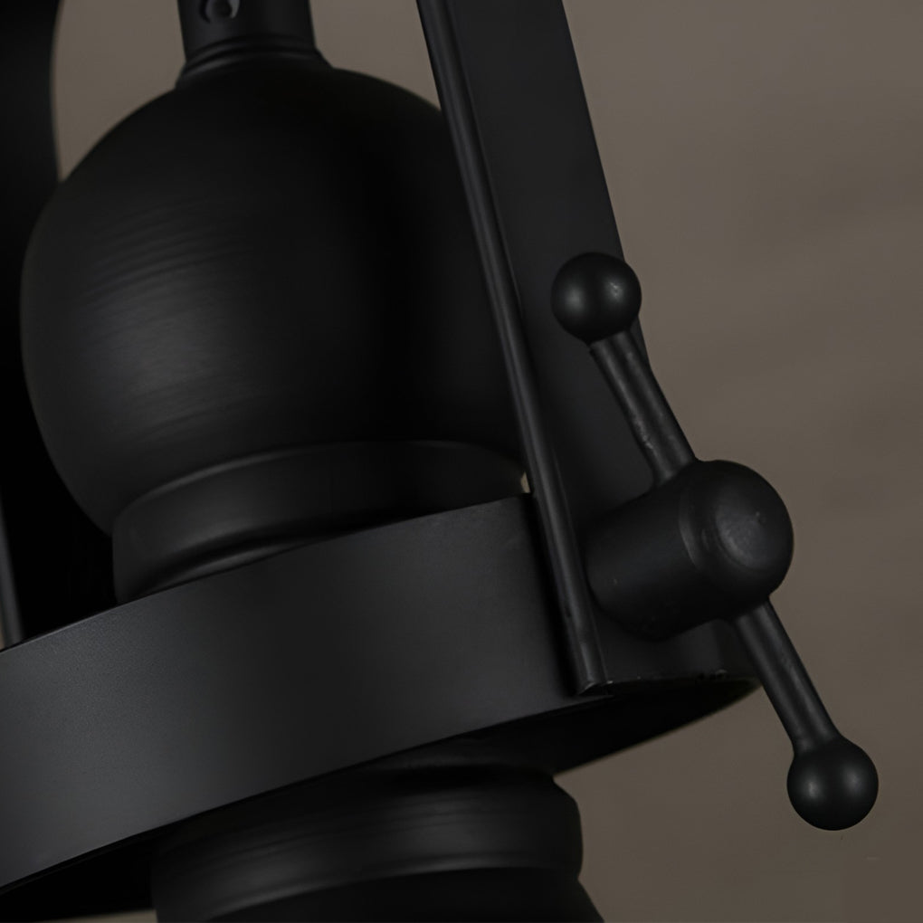 Skanto | Lampade a Sospensione Retro Industriale in Vetro Antico