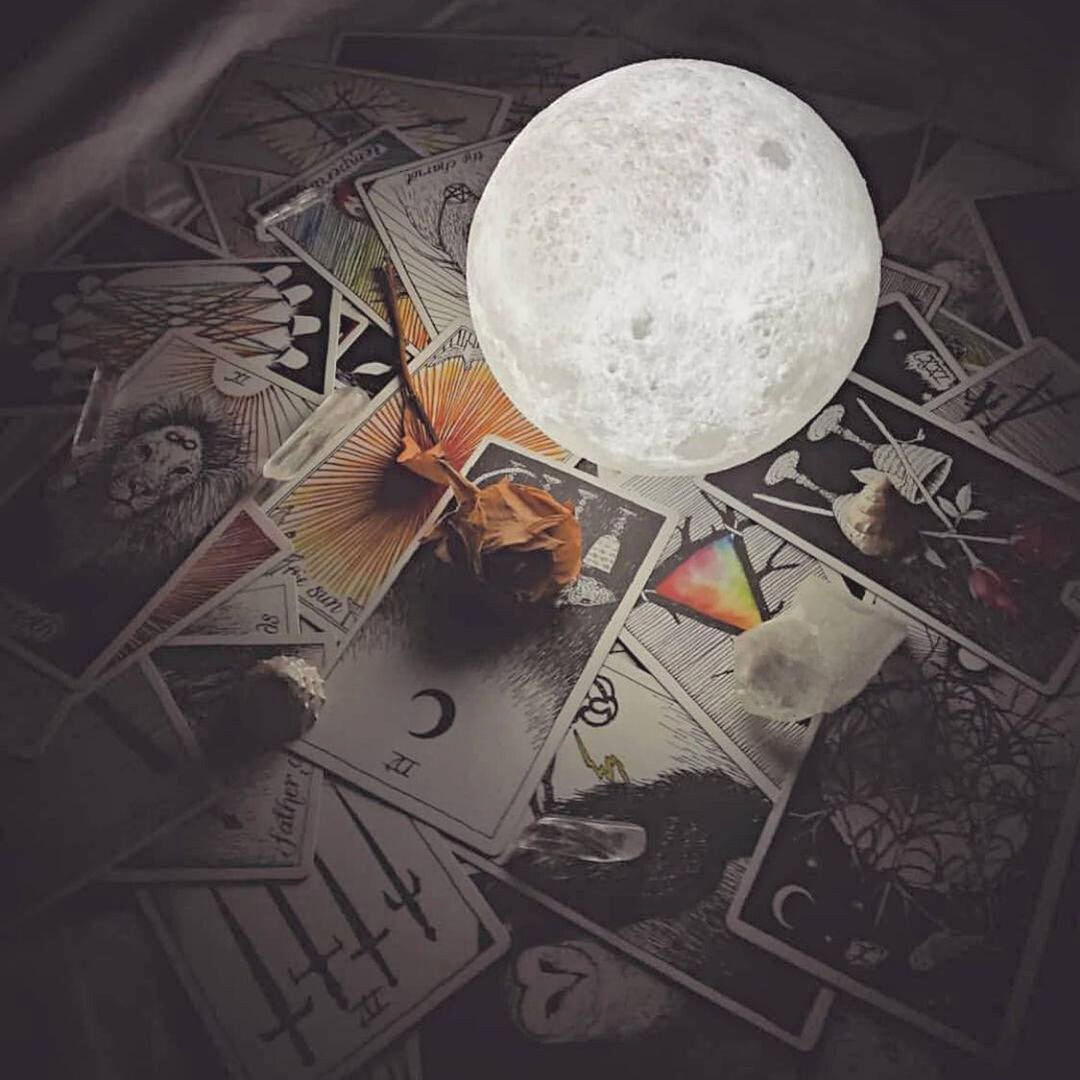 Lampada Lunare - Ricaricabile - Controllo Touch