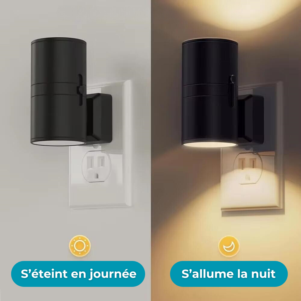 Contatto Nattlys con rilevamento della luce e luminosità regolabile