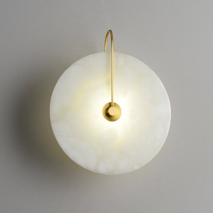 Lampada LED in Alabastro da Parete – Eleganza e Serenità nella Luce