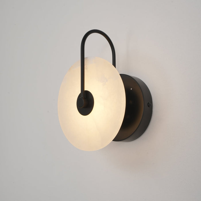 Lampada LED in Alabastro da Parete – Eleganza e Serenità nella Luce