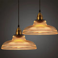 Lampade a sospensione in vetro vintage in stile industriale – Lampade da soffitto retrò per sala da pranzo o soggiorno